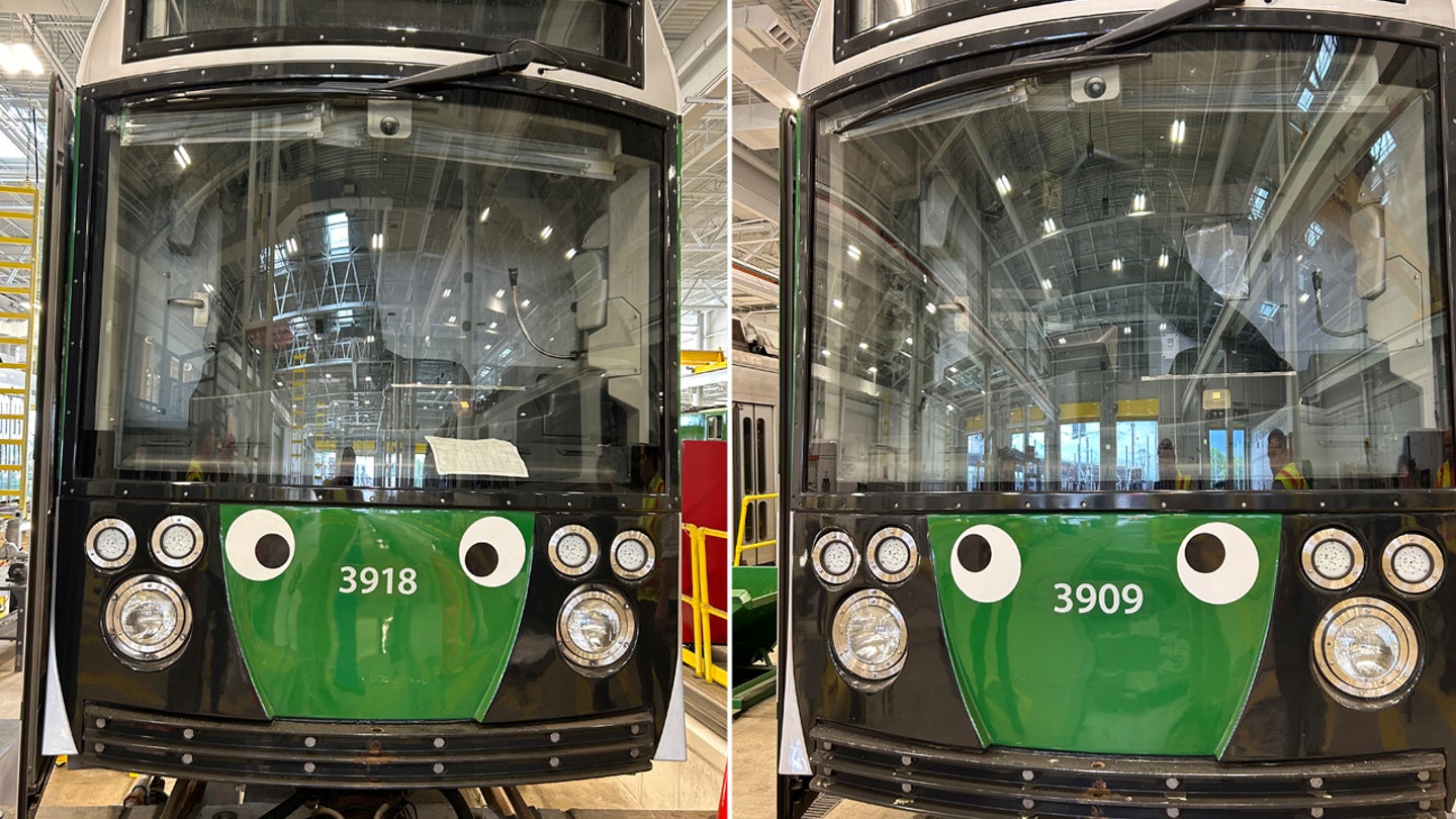 These Boston trains now feature ‘googly eyes’ for ‘joy’ during the commute