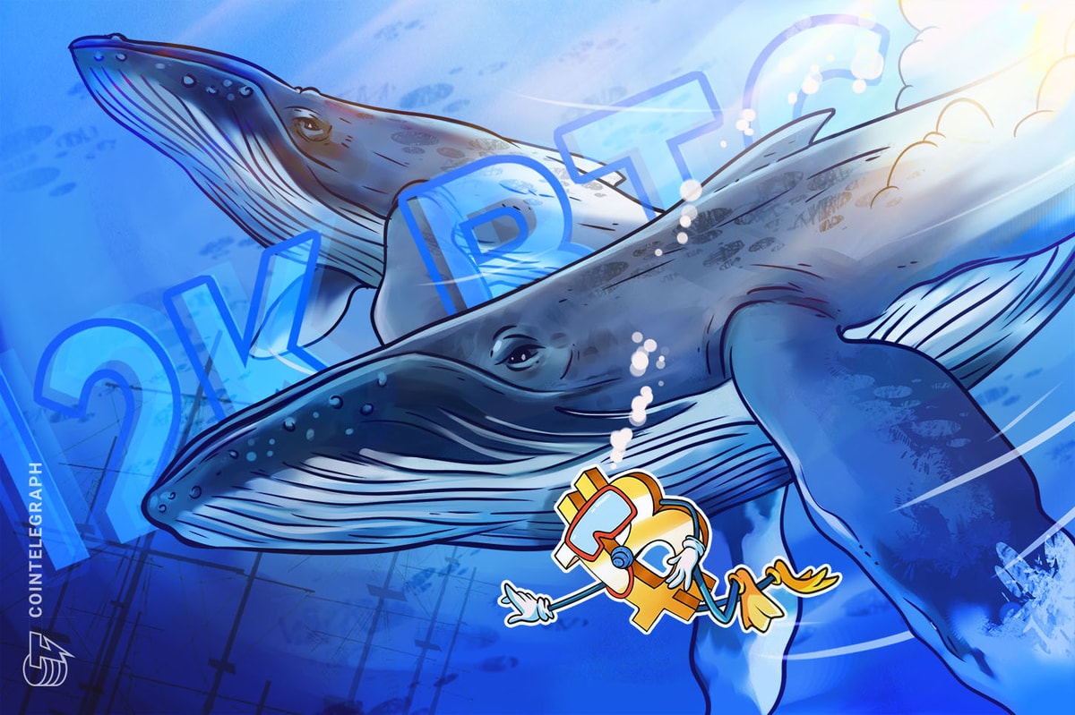 Bitcoin whale games get traders nervous as 12K BTC appears for sale