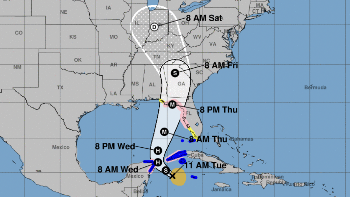 Potential Hurricane Helene: Spaghetti models track the storm’s path