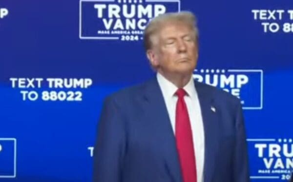 Trump Loses It And Cuts Off Townhall To Start Playing Music And Swaying