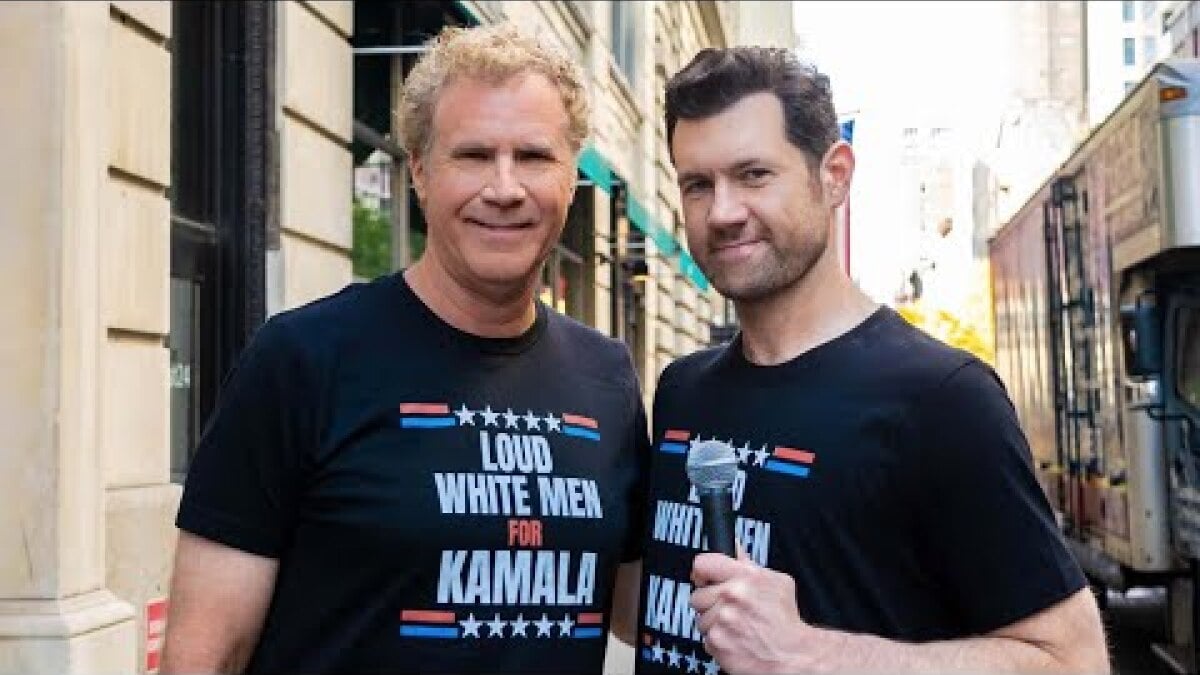 'Billy on the Street' returns with Will Ferrell for Kamala Harris