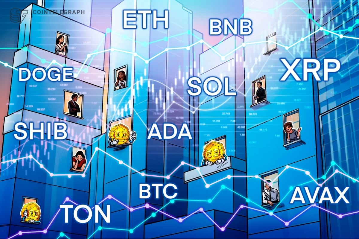 Price analysis 11/22: BTC, ETH, SOL, BNB, XRP, DOGE, ADA, AVAX, SHIB, TON