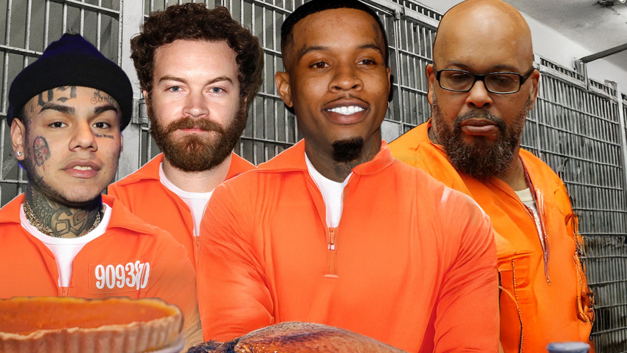 Celebrity Inmates’ 2024 Thanksgiving Prison Meals Revealed