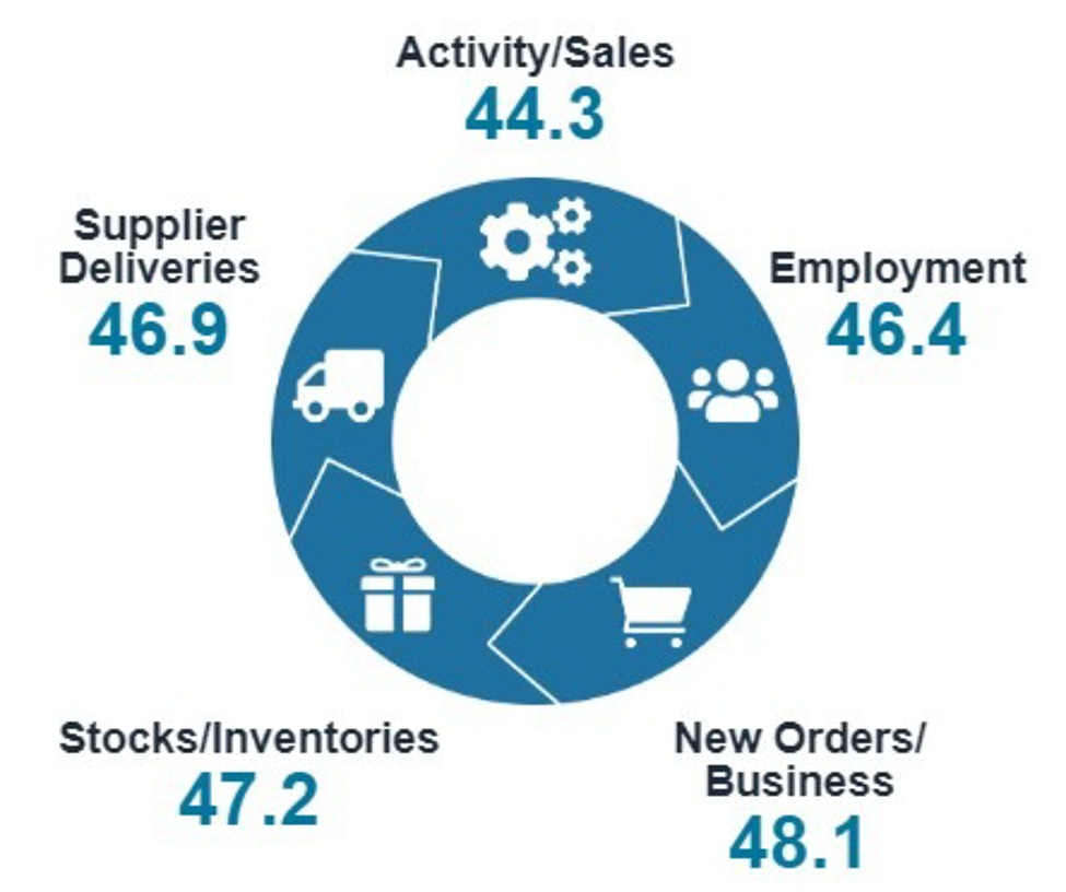 New Zealand services PMI (October) 46.0 (prior 45.7)