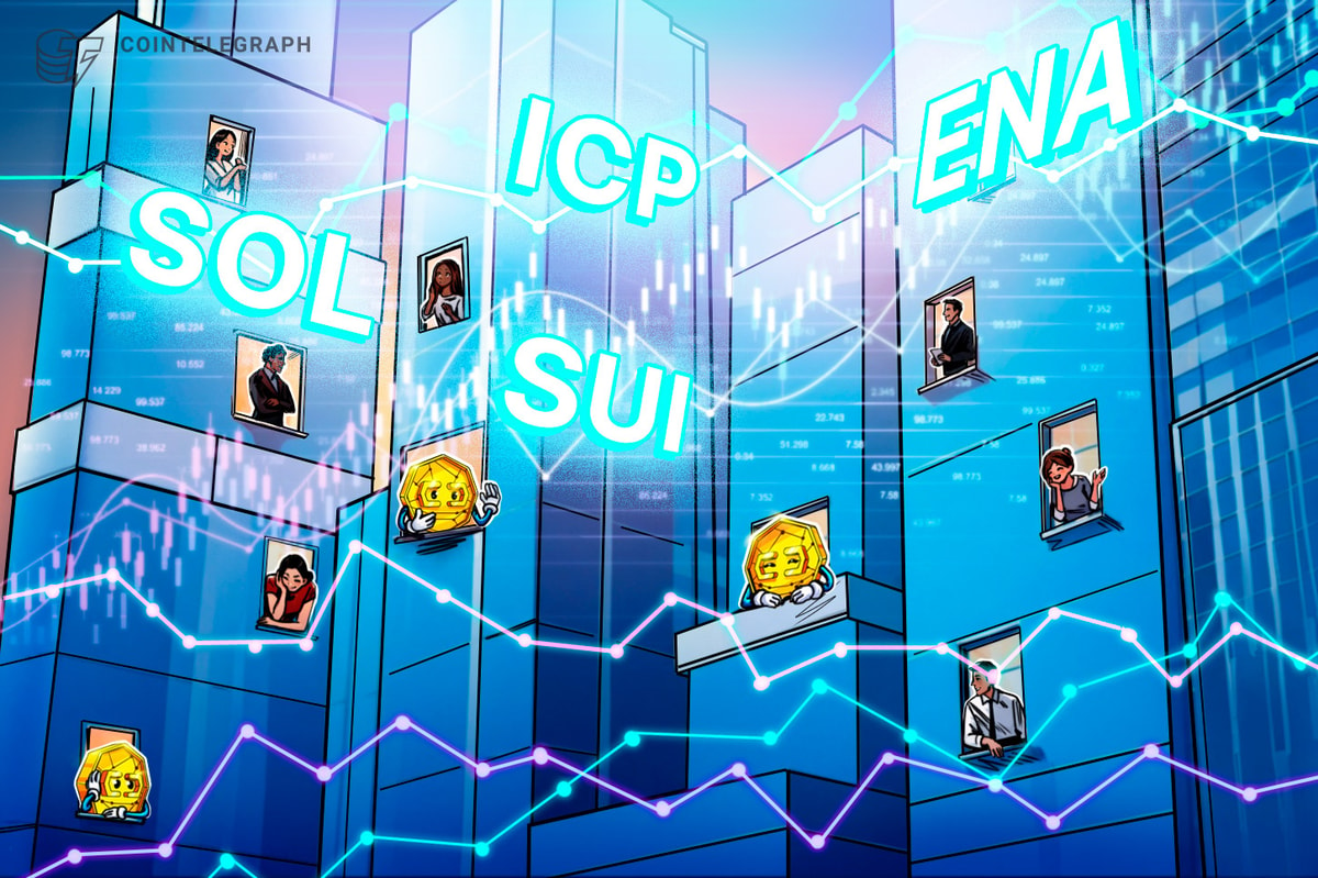 Bitcoin price move above $100K could pull SOL, SUI, ICP and ENA higher