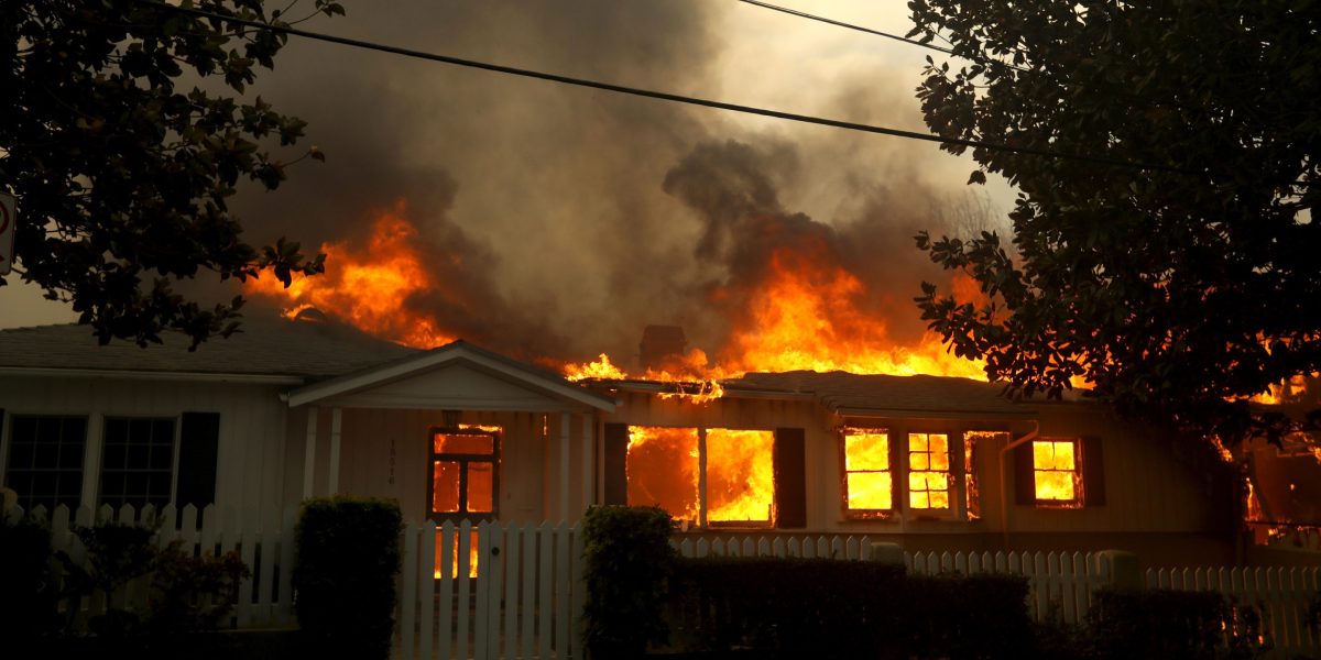 Celebrities flee CA wildfires: ‘I’m watching our house burn down on the security cameras’