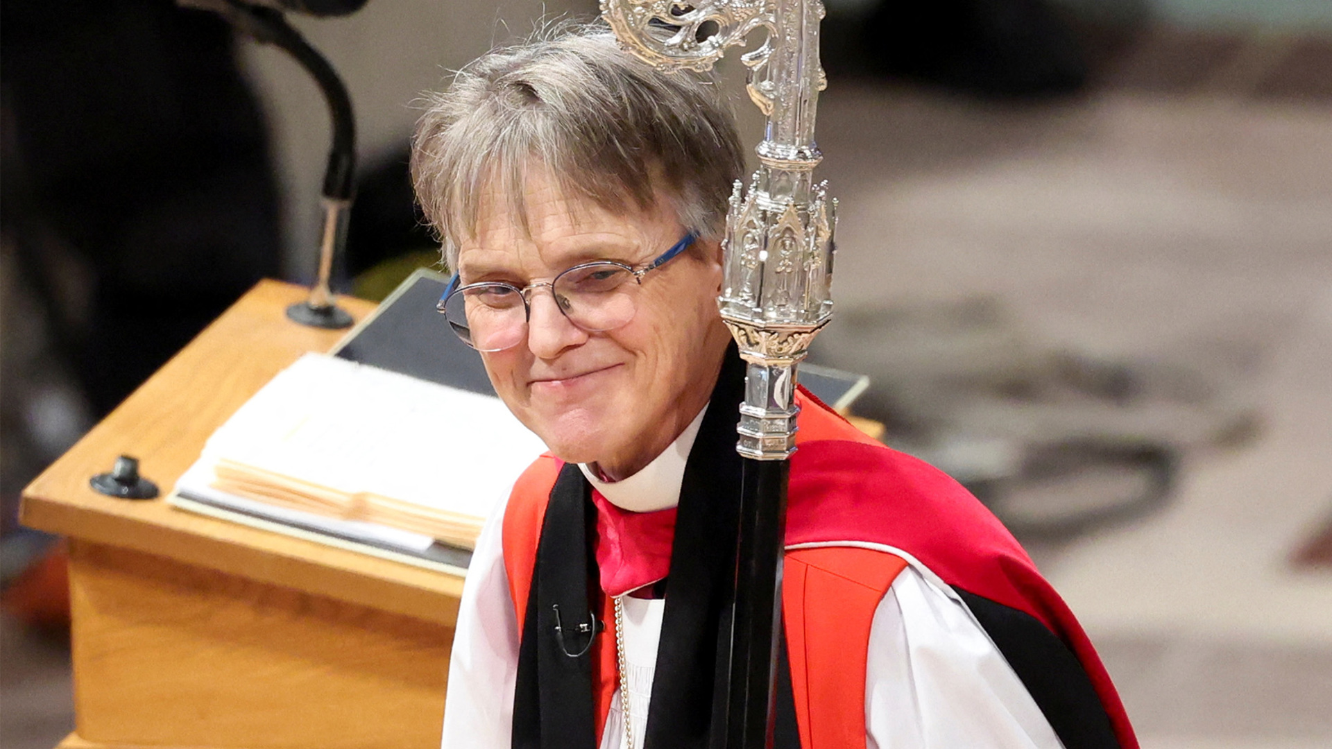 See Trump’s reaction as bishop pleads for protection of minorities