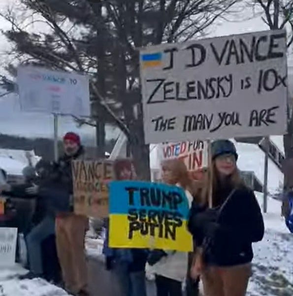 JD Vance Flees To Undisclosed Location After Hundreds Of Protesters Disrupt His Vermont Ski Vacation