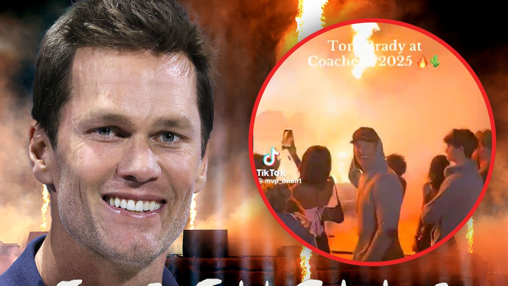 Tom Brady Dances to Travis Scott During Coachella Set, on Video