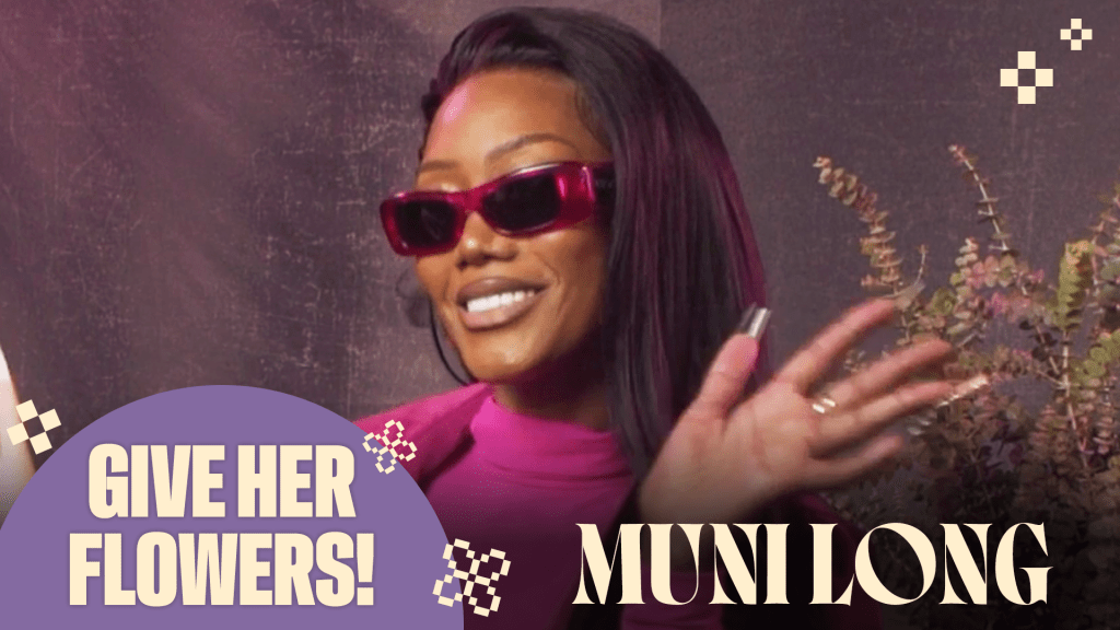 Muni Long Gives Flowers To Janet Jackson & More, Using a Bow & Arrow