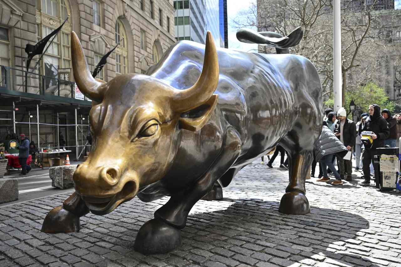 S&P 500 nears record as stocks soar, oil sinks and investors throw caution to the wind